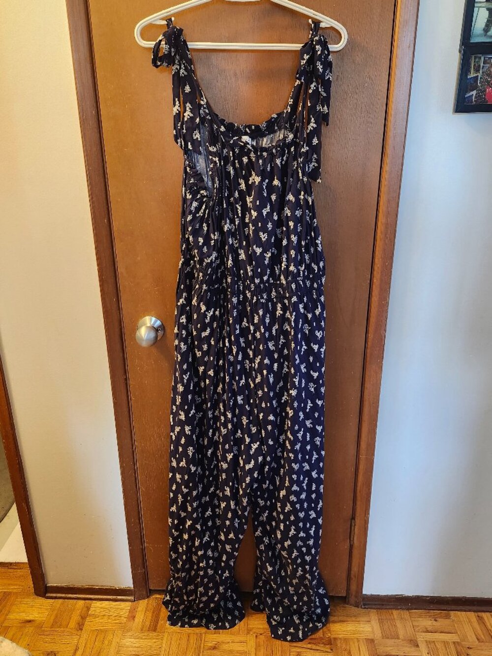 One-Piece Floral Jumpsuit 3X